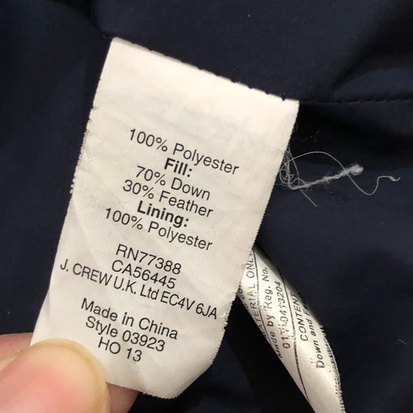 J Crew Crewcuts Boys' down puffer coat - Picture 4 of 4